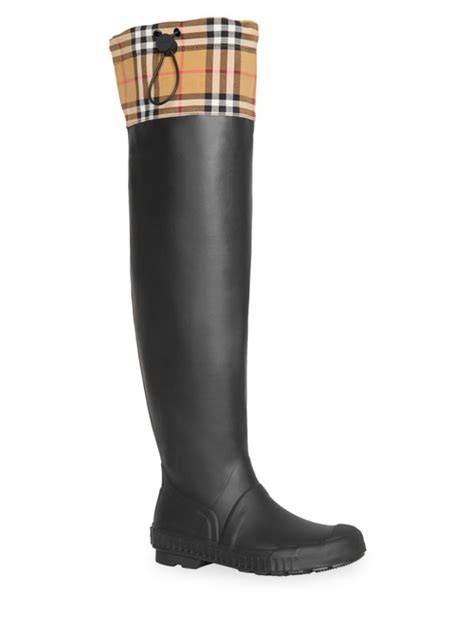 Embracing All Sizes: Burberry Rain Boots For Wide Calves